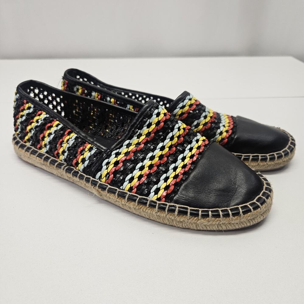 Circus Sam Edelman Sz 9M Multi-Color Espadrilles Flat Closed Toe Sandal Shoes